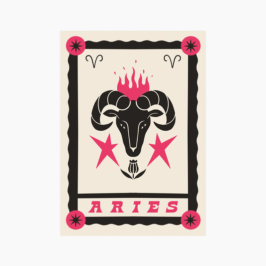 Aries - Postcard