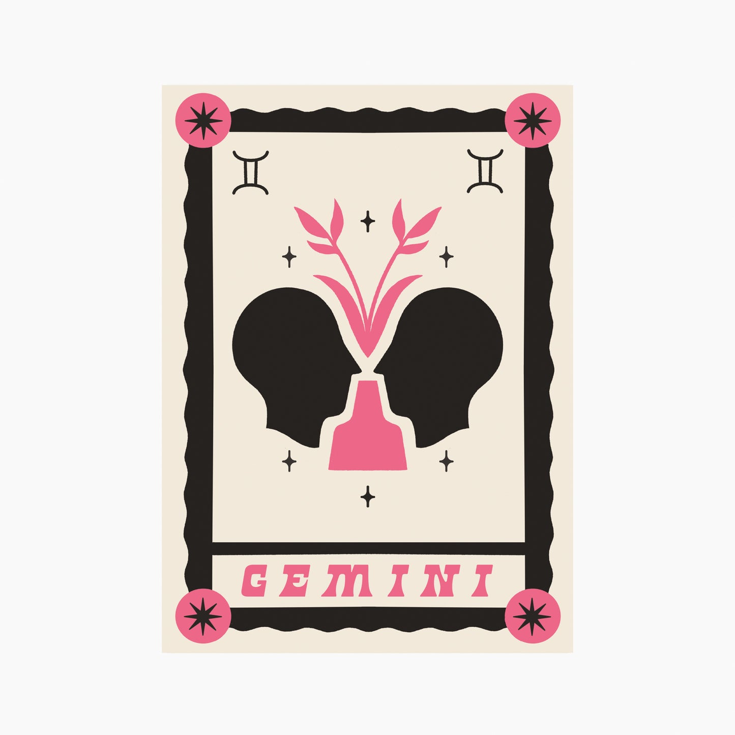 Gemini - Postcard
