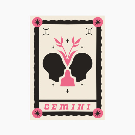 Gemini - Postcard
