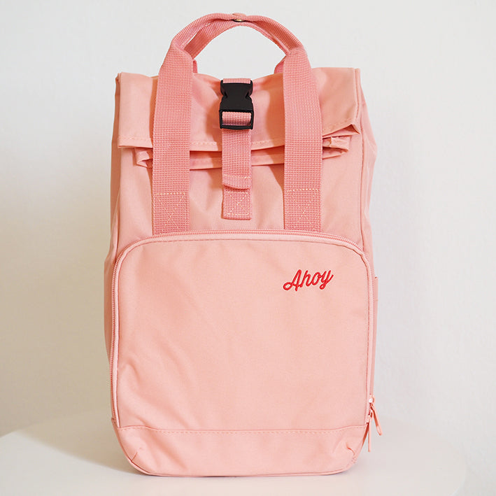 Ahoy Kollektiv - Recycled Compact Roll-Top Backpack (More Colors!)