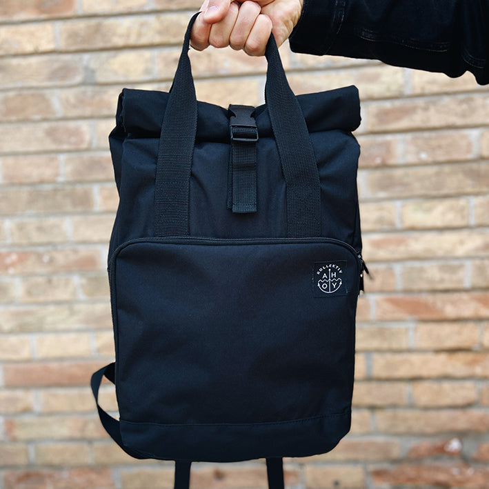 Ahoy Kollektiv - Recycled Roll-Top Backpack