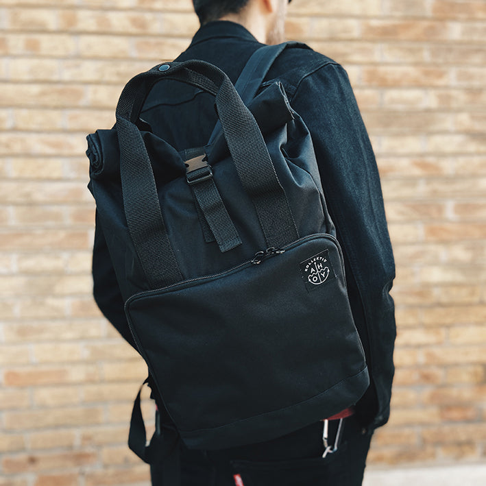 Ahoy Kollektiv - Recycled Roll-Top Backpack