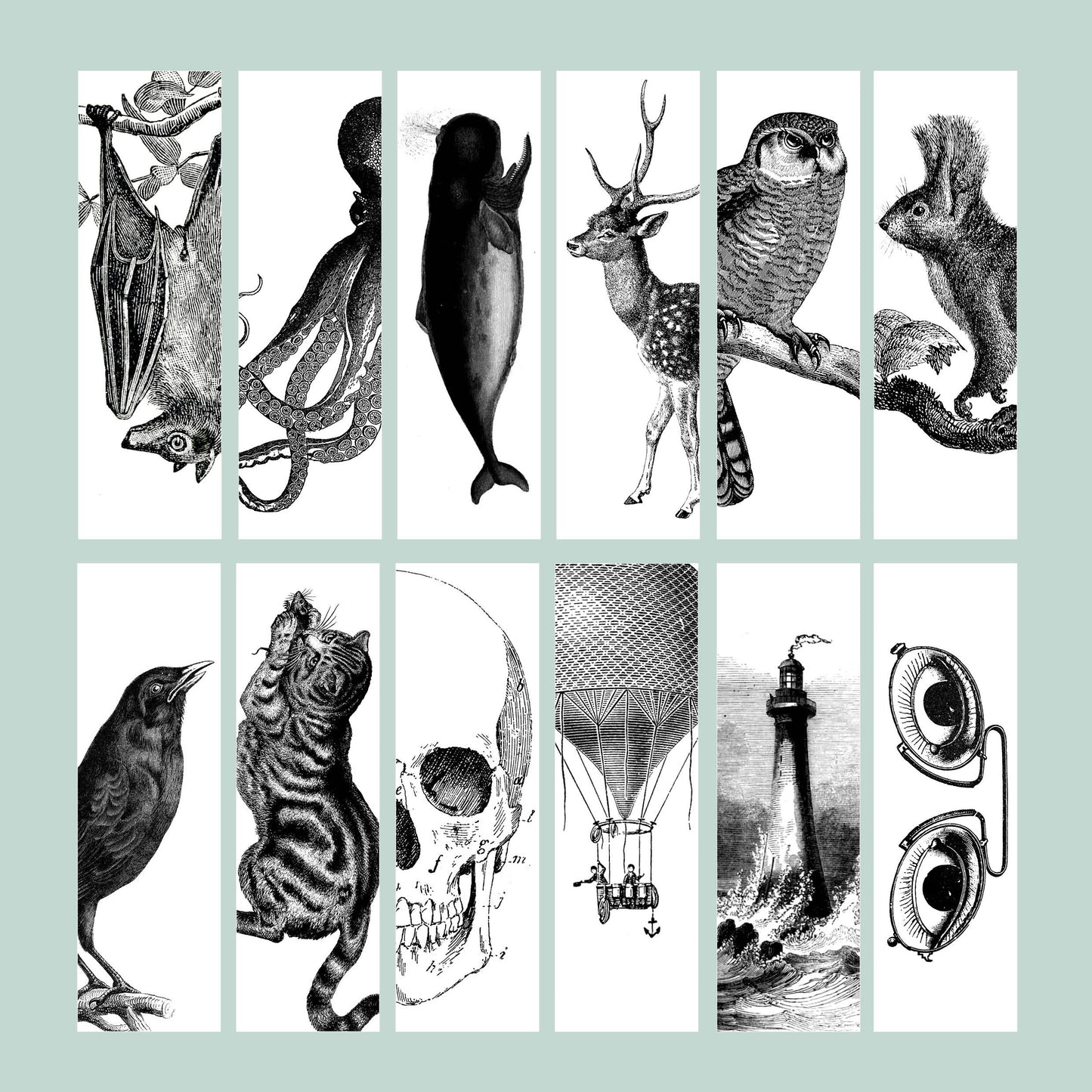 Vintage Collection Bookmarks