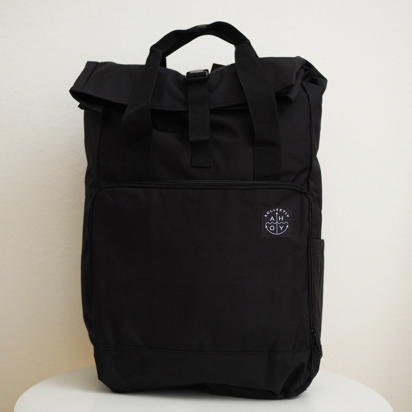 Ahoy Kollektiv Recycled Laptop Roll-Top Backpack