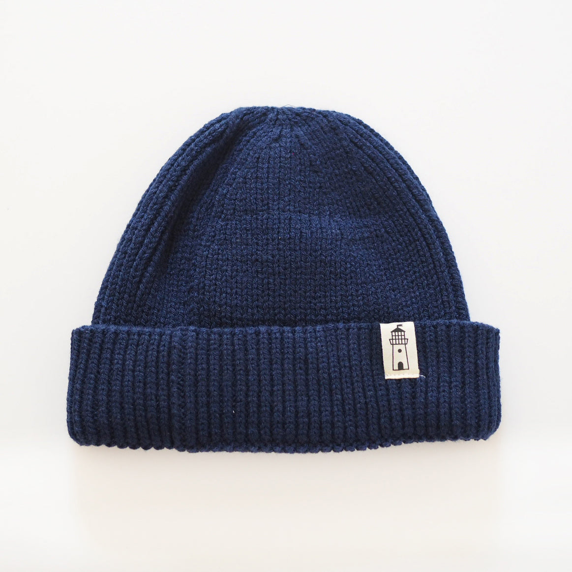 "Lighthouse" Navy Blue - Sailor Beanie