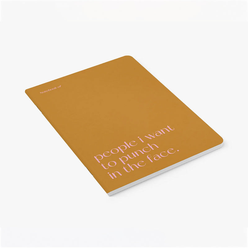Punch in the face - A5 Notebook (Plain pages)