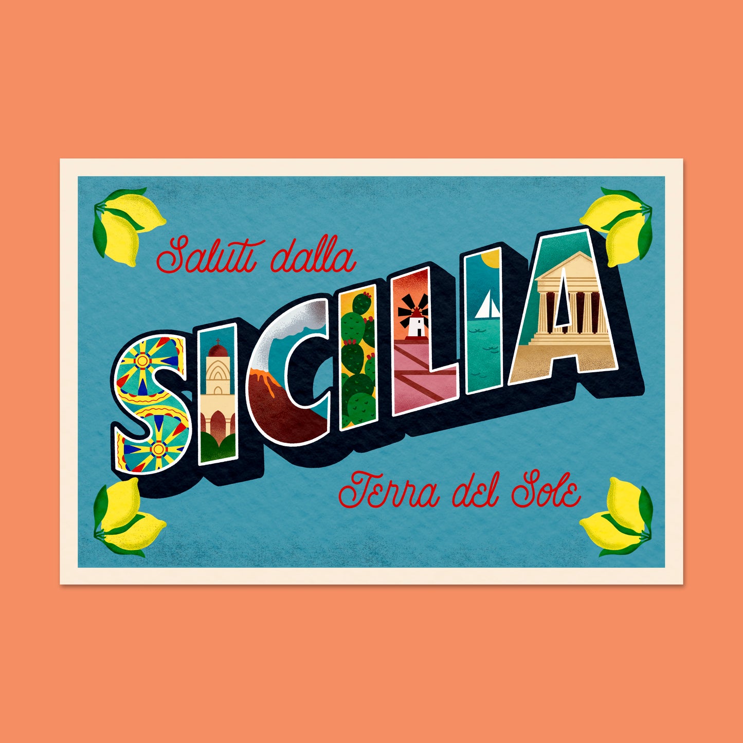 Postcards from Italy - A5 Prints