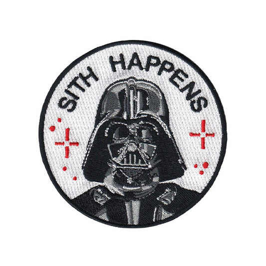Sith Happens - Iron-On Embroidered Patch