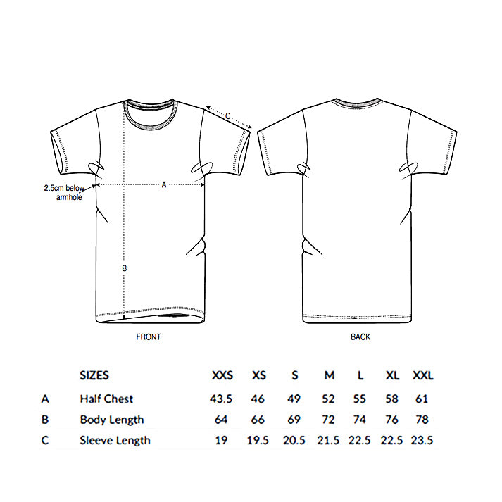 People Over Politics - Organic Cotton T-Shirt (Front and Back print)