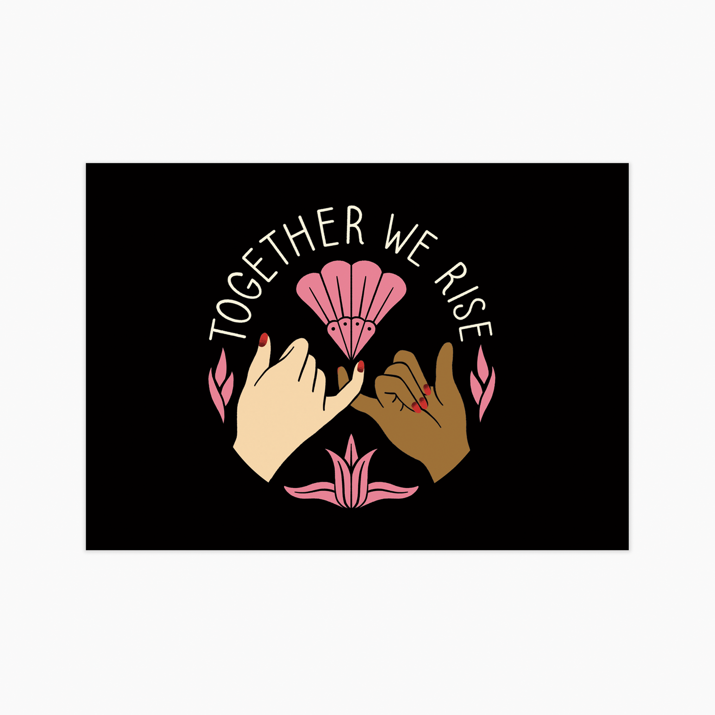 Together We Rise - Postcard