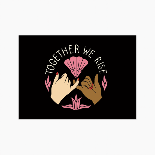 Together We Rise - Postcard