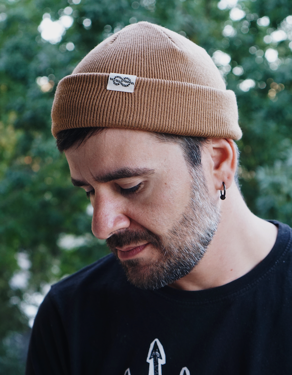 Recycled 8Knot Fisherman Caramel Beanie