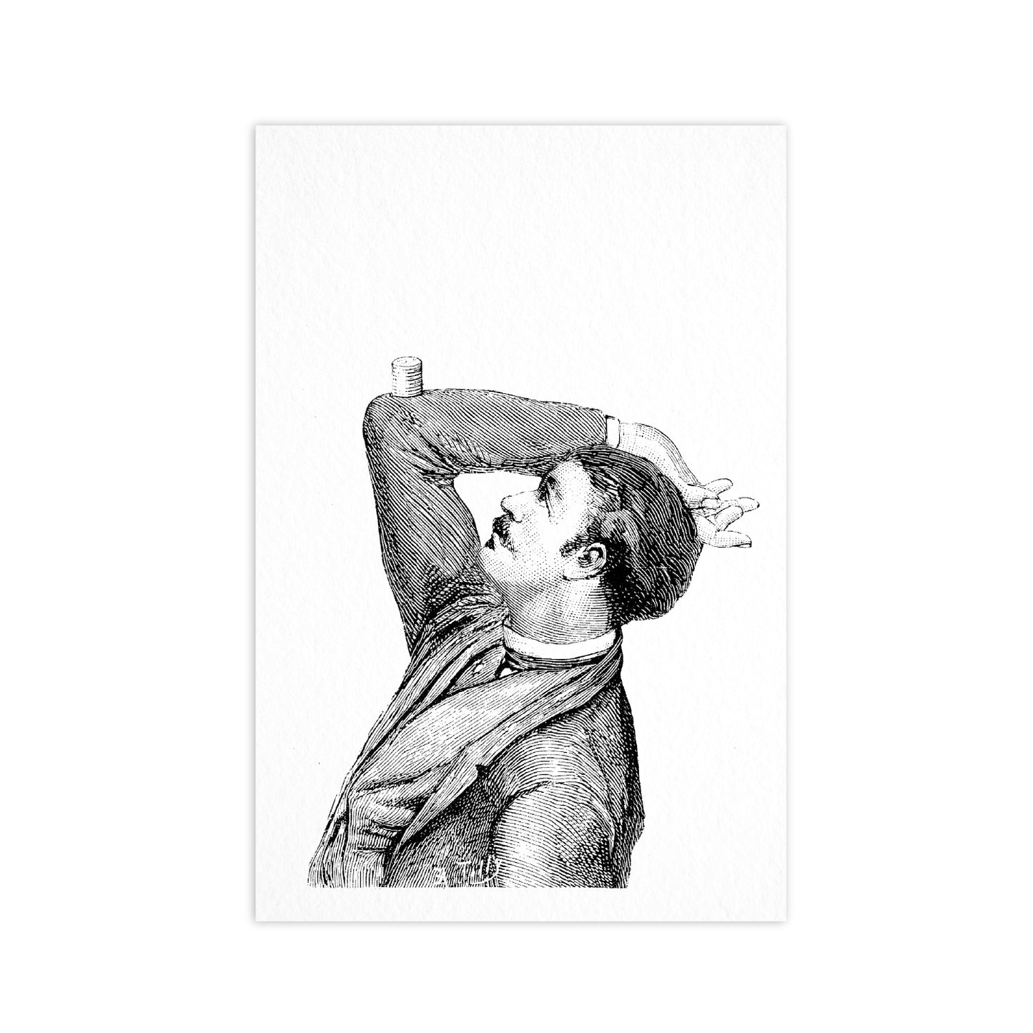 Trick - "Vintage Series" Ahoy Postcard