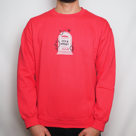 Ahoy X Serimal  "Faith in Humanity" - Crewneck sweatshirt