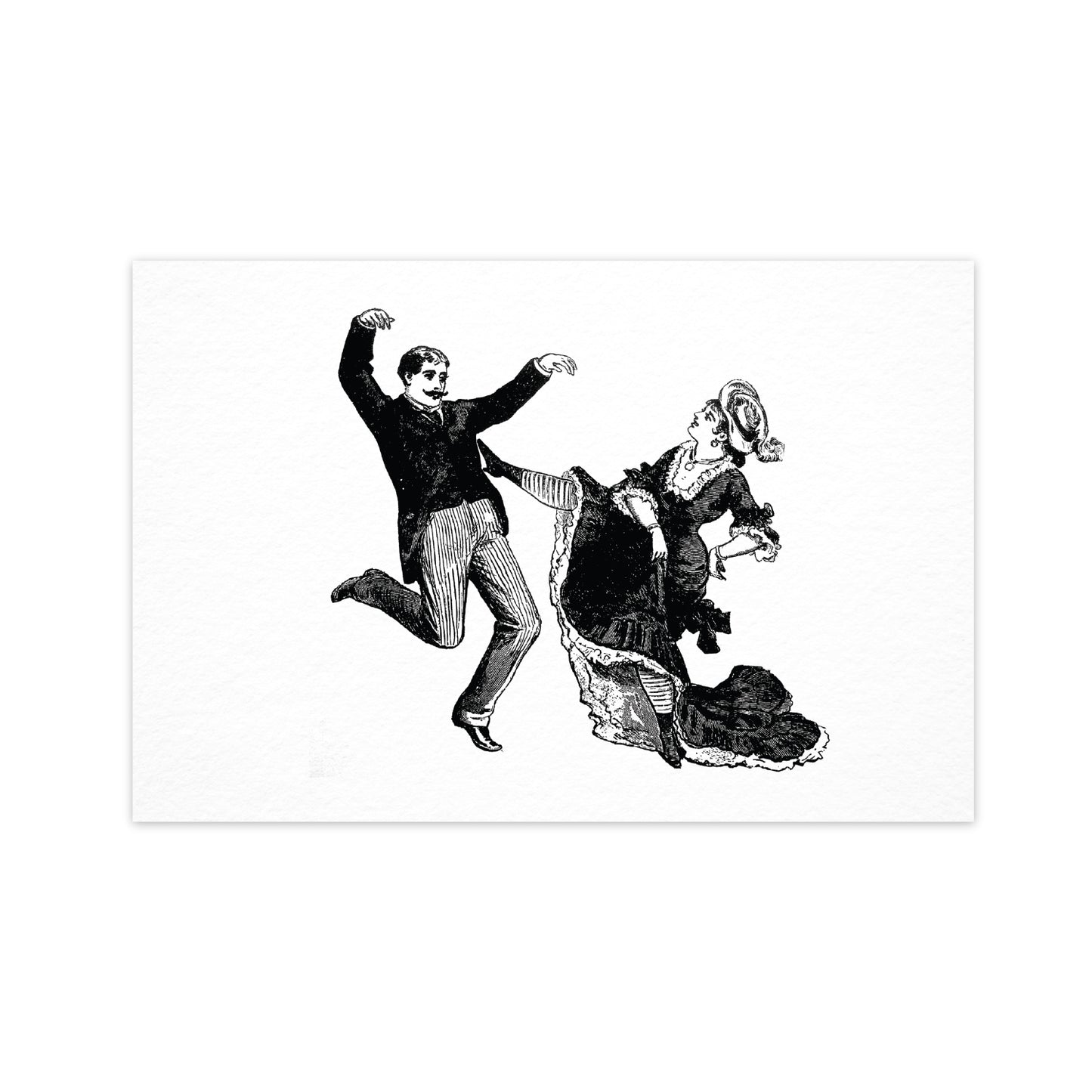 Kick - "Vintage Series" Ahoy Postcard