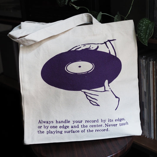 Take Care of Your Records - Maxi Tote Bag