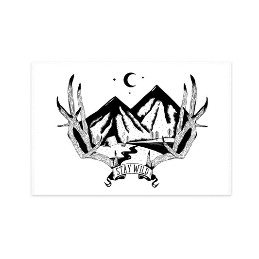 Stay Wild - Postcard