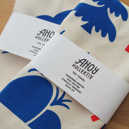 I travel the Open Road - Canvas Tea Towel inspired by Walt Whitman