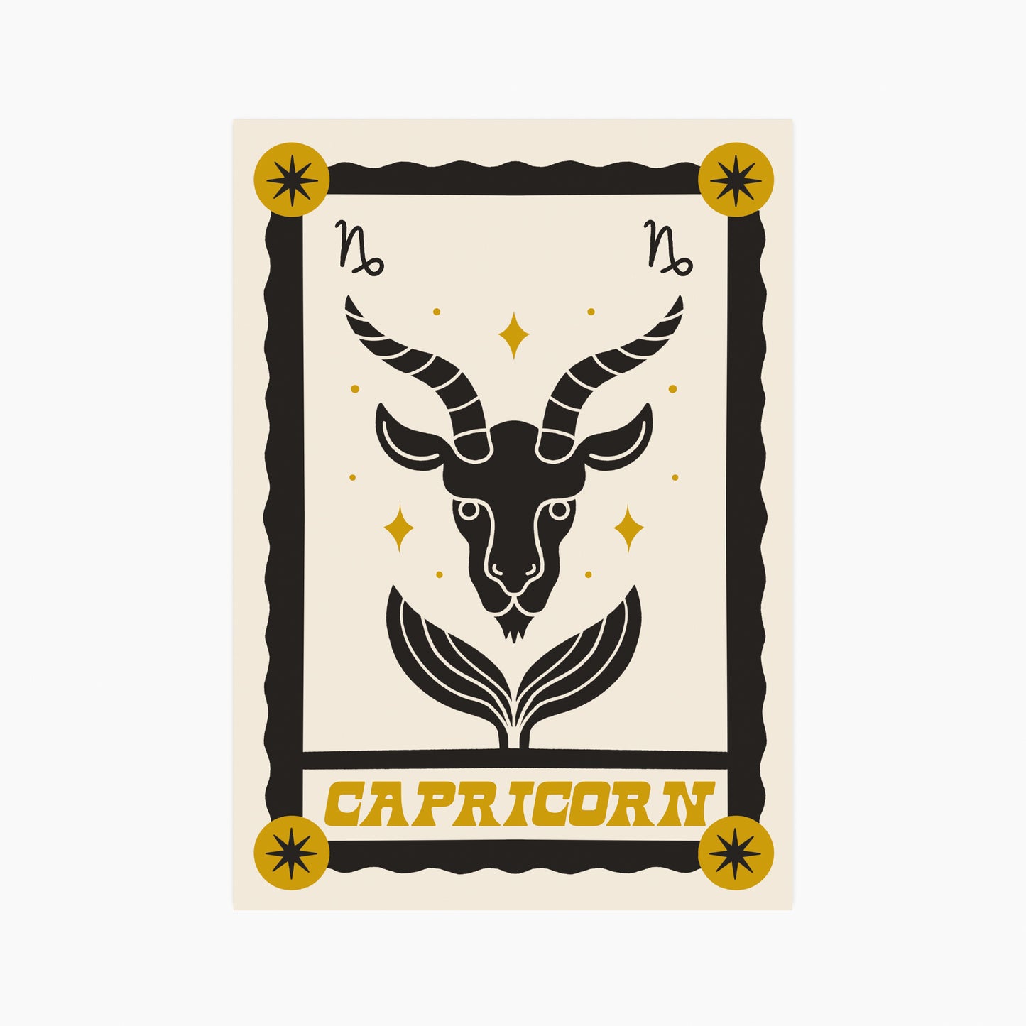 Segni Zodiacali "Capricorno" - Cartolina 