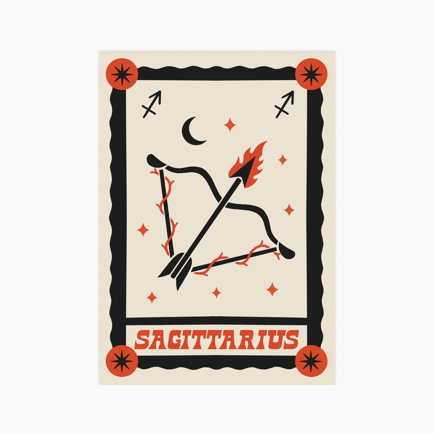 Segni Zodiacali "Sagittario" - Cartolina 