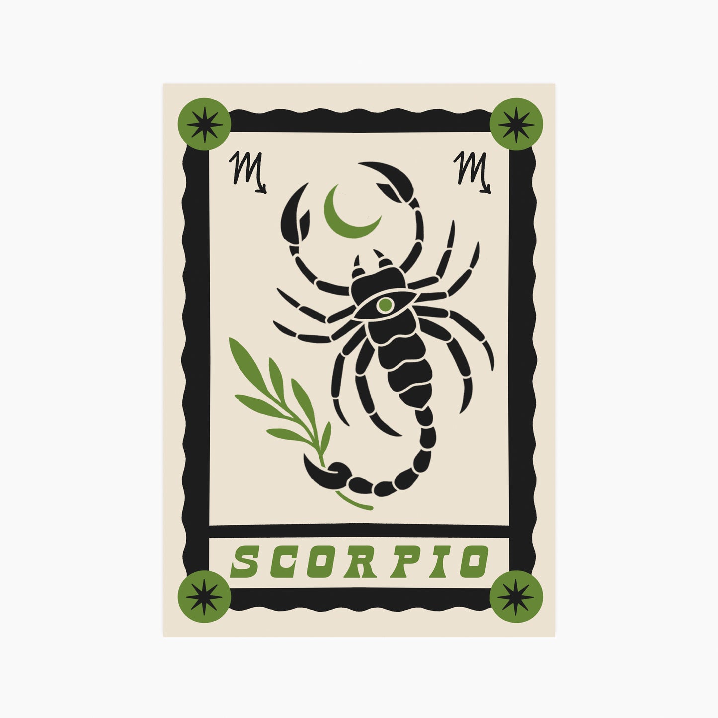 Segni Zodiacali "Scorpione" - Cartolina 