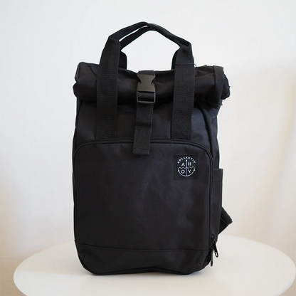Ahoy Kollektiv - Recycled Compact Roll-Top Backpack (More Colors!)