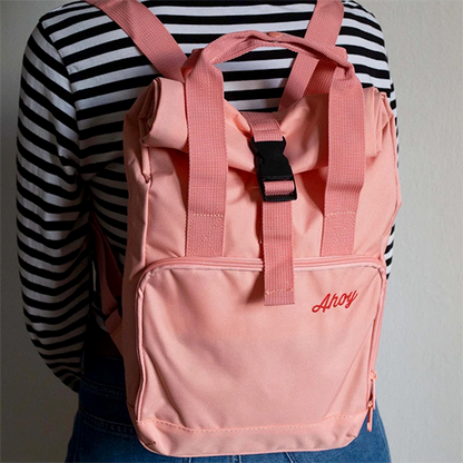 Ahoy Kollektiv - Recycled Compact Roll-Top Backpack (More Colors!)