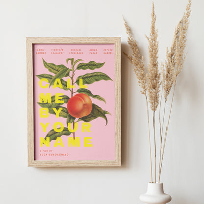 Call Me By Your Name - Alternative Movie Poster - Fan Art A4 Print