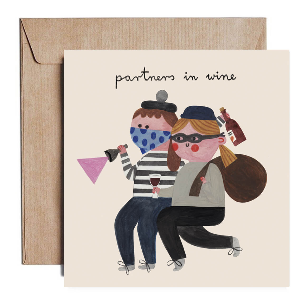 Partner in Wine - Greeting Cards