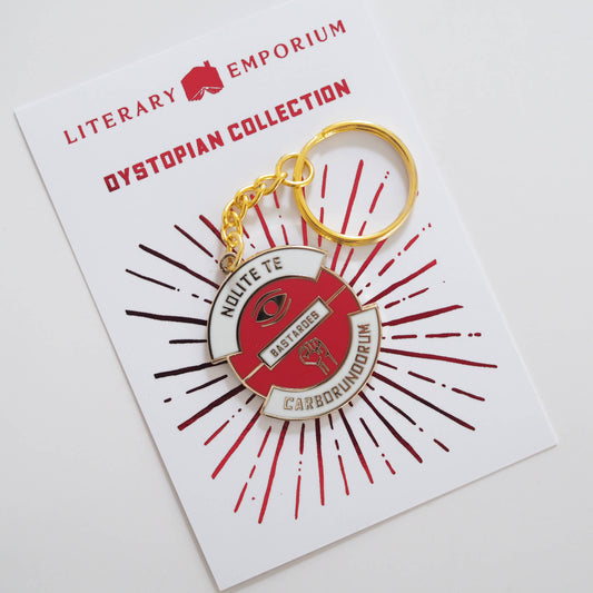 Nolite Te Bastardes Carborundorum / Handmaid's Tale - Metal Keychain