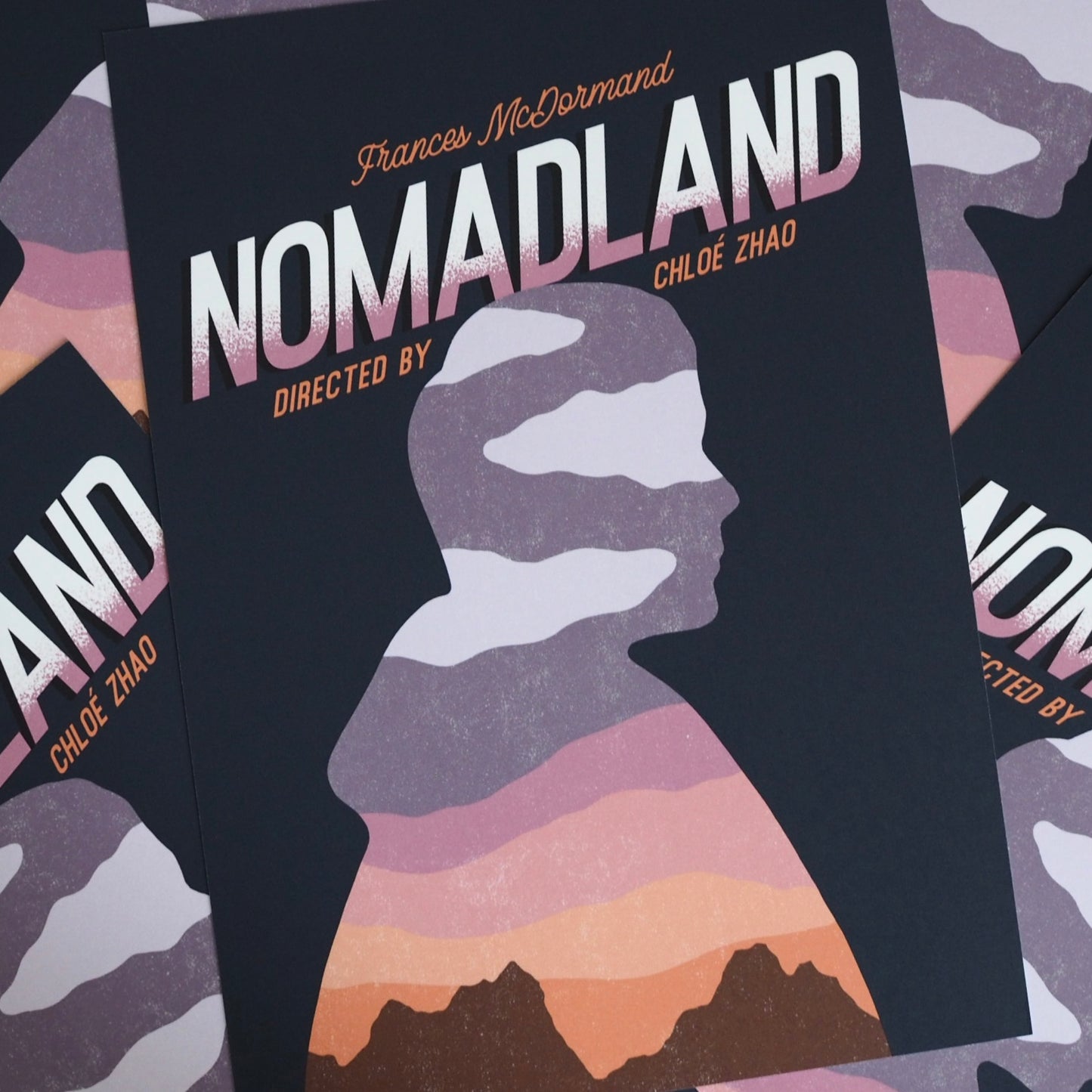 Nomadland - Alternative Movie Poster - Fan Art A4 Print