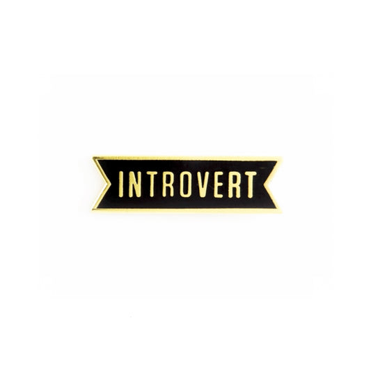 Introvert - Enamel Pin