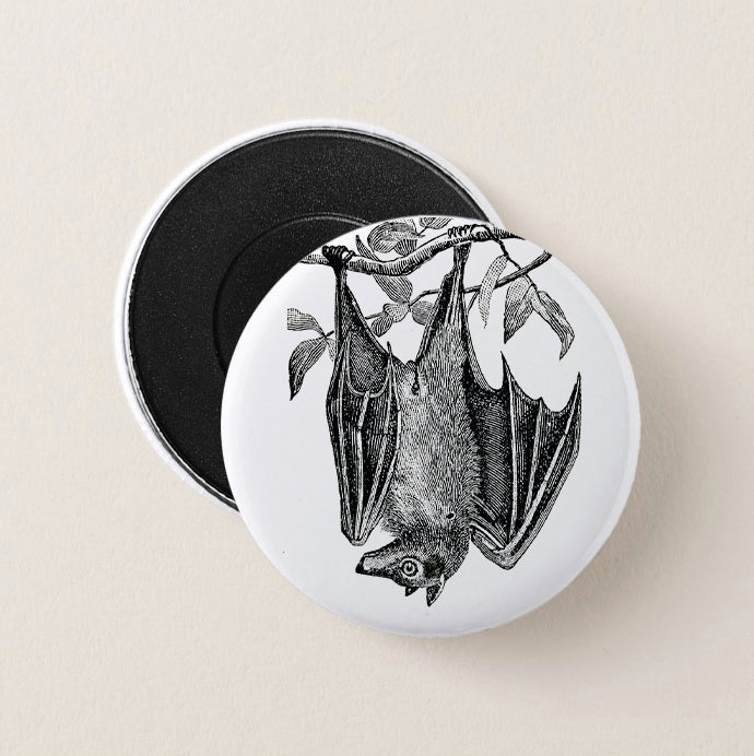 Vintage Collection "Bat" - Round Magnet