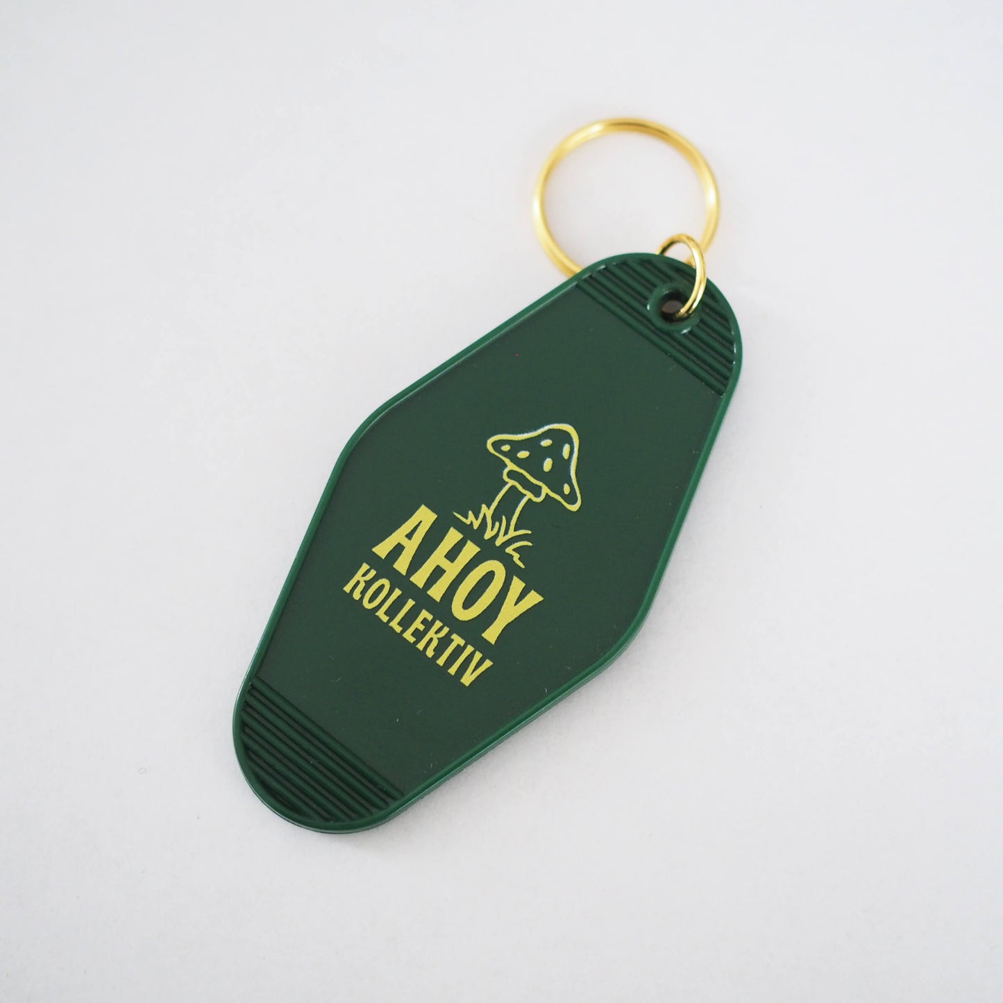 I'd rather be home listening to Fleetwood Mac - Retro Motel Keychain