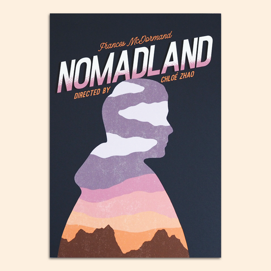 Nomadland - Alternative Movie Poster - Fan Art A4 Print