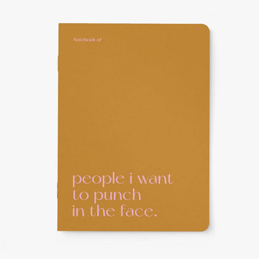 Punch in the face - A5 Notebook (Plain pages)