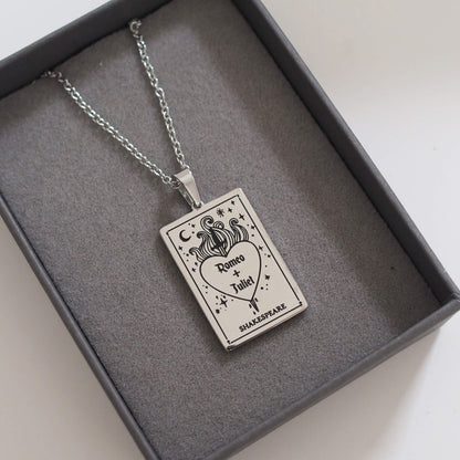 Romeo and Juliet by W.Shakespeare - Charm Necklace