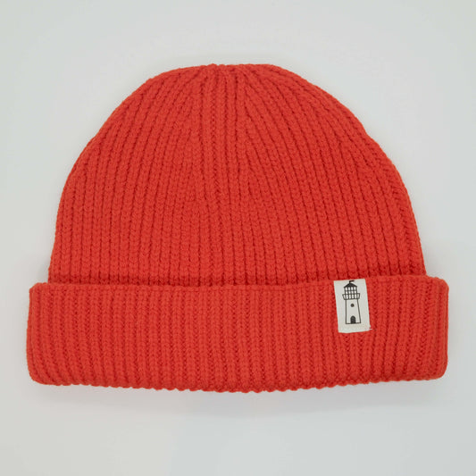 "Lighthouse" Red - Sailor Beanie