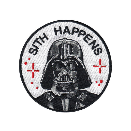 Sith Happens - Iron-On Embroidered Patch