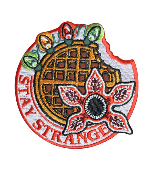 Stay Strange - Iron-On Embroidered Patch