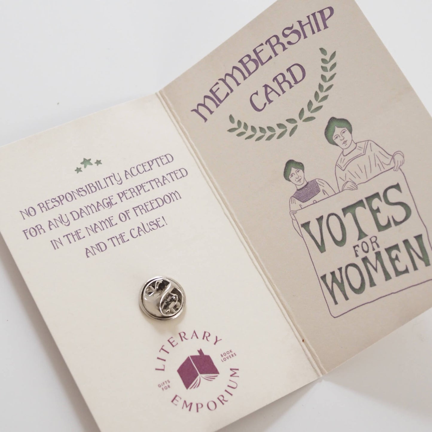 Votes for Women - Enamel Pin