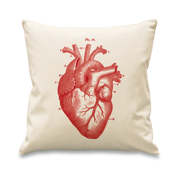 Vintage Heart - Cushion Cover