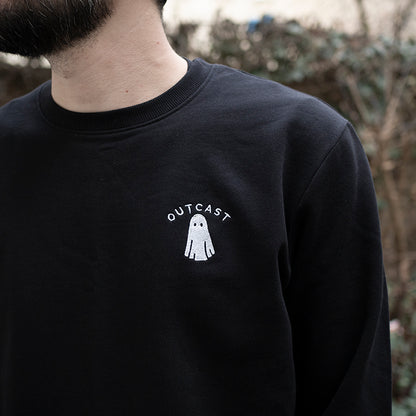 Outcast Ghost - Unisex Organic Cotton Sweatshirt