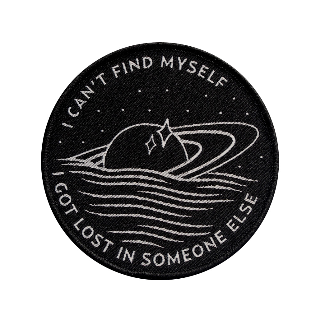I can't find myself - iron-on Woven Patch