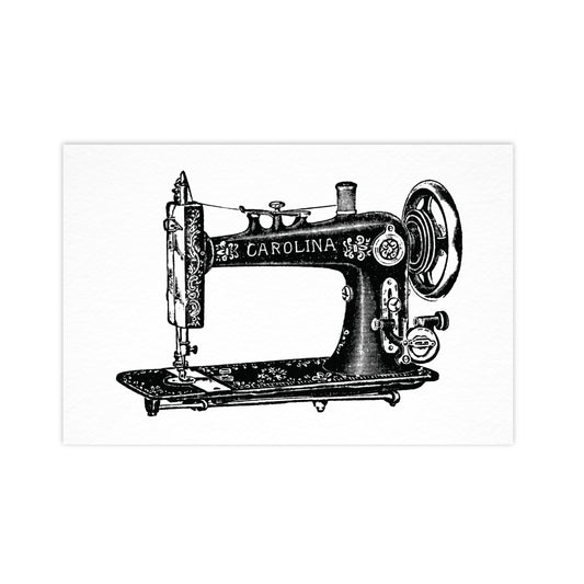 Sewing Machine - "Vintage Series" Ahoy Postcard